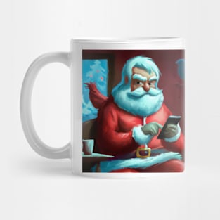 Thoroughly Modern Santa Mug